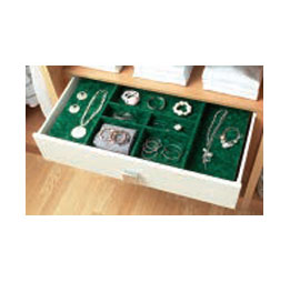 felt lined jewellery tray