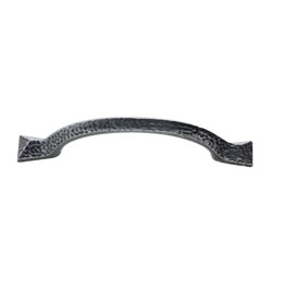 pitted pewter curved