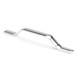 polished chrome d handle
