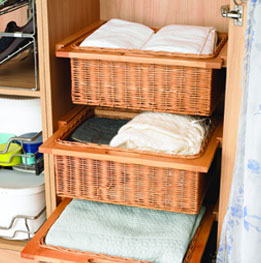 rattan baskets