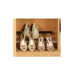 shoe rack rails